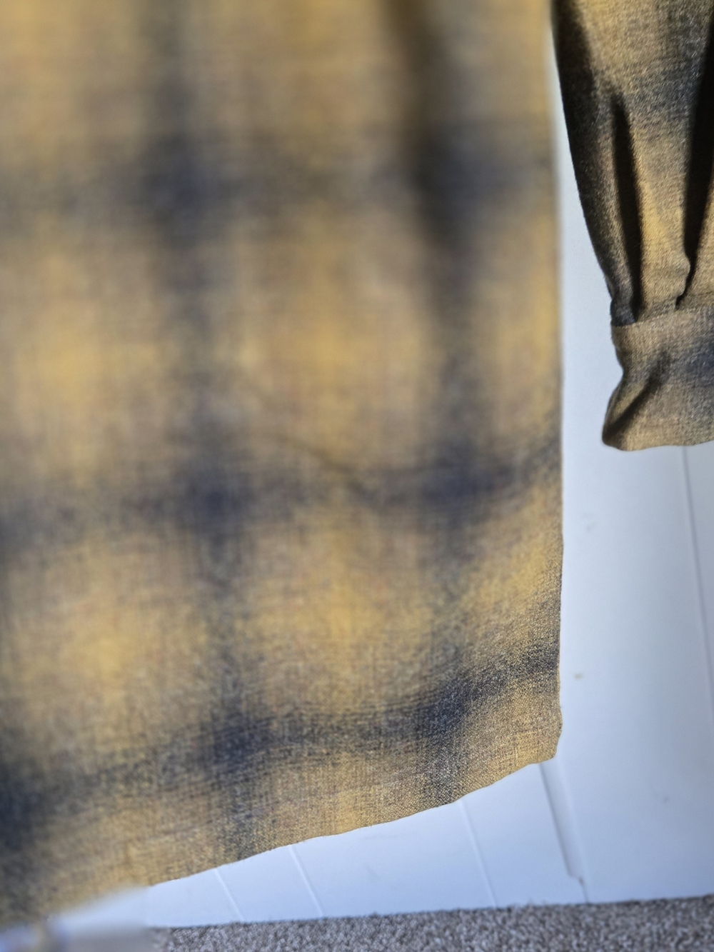 Pendleton Men's Olive Plaid Wool Jacket - Picture 5 of 14